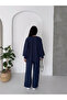 Women's Modal Fabric Bat Sleeve Kimono Double Set - 8