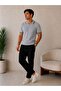 Men's Polo Neck Zipper T-Shirt - 2