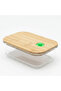 Rectangular Glass Food Storage Container with Natural Bamboo Lid – Eco-Friendly Design – 17 × 12 cm