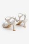 Cross-Strapped Heeled Wedding Dress Shoes - 4