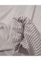 Black and White Thin Striped Woven Fabric Soft Tiril Tiril Shirt Fabric 140X210Cm - 6