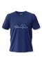 Hello Adventure Printed Unisex 100% Cotton Navy Blue Outdoor T-Shirt