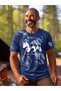 Nature Is Calling Bear Silhouette Unisex 100% Cotton Navy Blue Outdoor T-Shirt - 4