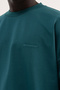 Men's Bacis Boxy T-Shirt Oil Green - 5