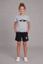 Busekids Girls Multi-Colored Printed T-Shirt & Shorts Bottom-Top Set