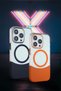 Ilkeshop iPhone 15 Pro Pc Suit Magsafe Cover (133243) - Orange - 3