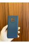 Huawei Nova 8İ Velvet/Suede Premium Silicone Phone Case (Dark Blue)