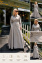 Gold Button Detailed Waist Tie Maxi Dress – Gray - 3
