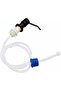 Matte Stainless Built-In Liquid Soap Dispenser Pump Countertop Sink Soap Dispenser Head with Extension Hose Black - 8