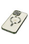 Ilkeshop New iPhone 12 Pro Max Case Kross Magneticsafe Cover - (150252) Dark Green - 5