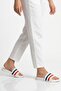 White Navy Blue Lightweight Flexible Unisex Slippers 8000-01 g - 2