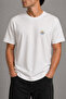 Sunset Embroidered Regular Fit T-Shirt Unisex 30/1 Regular Fabric Short Sleeve - 6