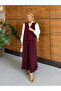 Women's Beaded Embroidered Flowy Vest Skirt Modal Set - 2