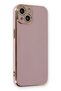 Ilkeshop New iPhone 13 Case Volet Silicone (194515) - Purple