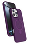 Ilkeshop New iPhone 16 Pro Regal Magsafe Stand Cover - (212743) Deep Purple