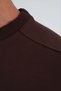 Men's Summer Brown Tracksuit Set Oversize T-Shirt Elastic Lace-Up Baggy Pants - 3