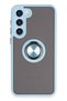 Shopilke Galaxy S23 Plus Case Montreal Silicone Cover with Ring - (02751) Ice Mi