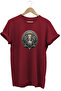 Unisex Special Design Lion and Shield Printed T-Shirt