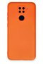 Ilkeshop New Redmi Note 9 Case Nano Velvet Silicone (174956) - Orange
