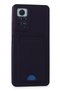 Ilkeshop New Redmi Note 11 Pro Case Kelvin Silicone with Business Card Holder - (194518) Deep Purple