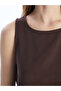 Crew Neck Women's Blouse - 3