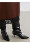 Esvab • Modern & Distinctive Plus Size Satin Skirt with Lace Detail - 3
