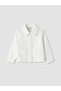Nevavm Shirt Collar Girls' Gabardine Jacket with a Difference