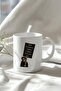 330ml Printed White Ceramic Mug Cup with Motivational Saying Theme
