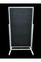 Eduplan Pin Board W-Stand Dual Grey 180x100cm - 2