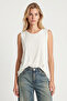 2-Pack Sleeveless Viscose Blouse Lrn0010 Khaki Ecru - 2