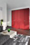 Matte Red Adhesive Coating Foil 61 Cm X 2 Mt - 5