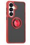 Zengemtx Galaxy S26 Montreal Silicone Cover with Ring (131449) - Red - 2