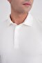 Comfort Fit 97% Stretch Cotton Polo Collar Long Sleeve Ecru T-Shirt Ts 921 - 5