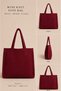 Modern Knitwear Tote Bag Women's Daily Use Beach Bag