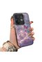 Vivo V60 5g Compatible Silicone Edge Hard Back Anti-Fall Phone Case Butterfly Pattern