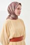 وشاح ناعم من فرو المنك 90x90 - 3