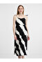 Rochie de damă alb-negru