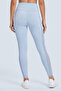 Sulpting High Waist Skin Fit Compression Stretchable Sports Legging - 4