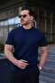 3 Pieces Men's Striped Premium Summer Knitwear T-Shirt - 2
