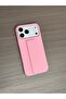 Premium Foldable Kickstand Silicone Case for iPhone 17 Pro Max - Slim Matte Shockproof Protective Cover - 3