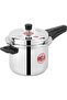 Stainless Steel Pressure Cooker, 5 Liters Capacity, Silver - 2