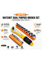 طقم مفاتيح راتشيت 20 قطعة WD-6026 مع مجموعة لقم مقاس 1/4 بوصة، طقم أدوات متعدد الأغراض - 7