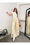 Women's Tensel Modal Fabric Wide Leg Palazzo Trousers with Cape 9069 - 4