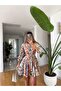Monaco Patterned Belted Dress - 3