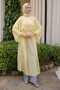 Yellow Slit Waist Tie Tunic - 3