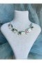 Caretta Caretta Sea Turtle Ocean Stone Design Imported Necklace - 3