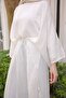 Ecru Slit Waist Tie Tunic - 5