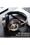 ESD18 Graffiti Trendy Foldable Over-Ear BT Headphones Black - 2