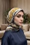 وشاح ناعم منقوش - 058 - 2