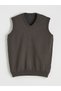 Nevavm Standard Fit V-Neck Men's Knitwear Sweater - 6